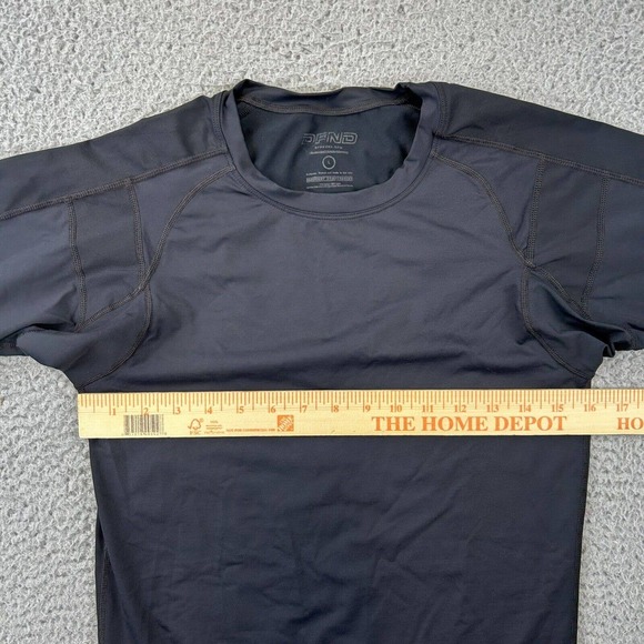 DFND Recovery Compression Training Short Sleeve Shirt Running Black Men’s Large - Picture 8 of 12